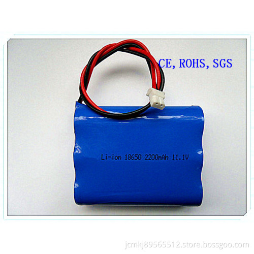 Lithium Ion 18650-2200mAh Battery Pack 11.1V for Mobile Power Bank, Protable Charger, Battery Pack, Lithium Battery